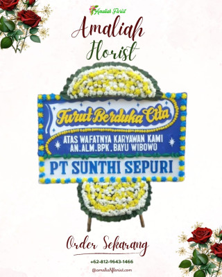 Papan Bunga Duka di Rambai