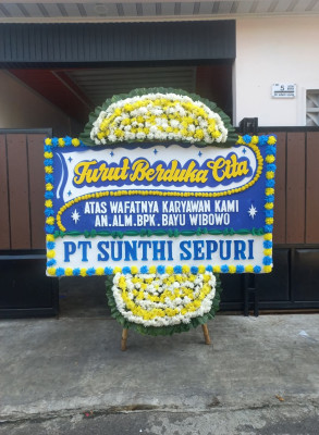 Papan Bunga Duka di Rambai