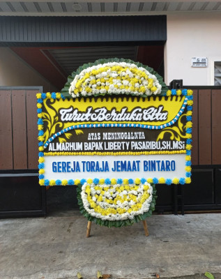 Papan Bunga Duka di Rambai